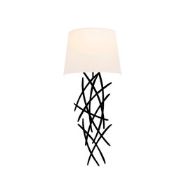 Opviq Asaf - 6988 Lámpara de pared blanco y negro